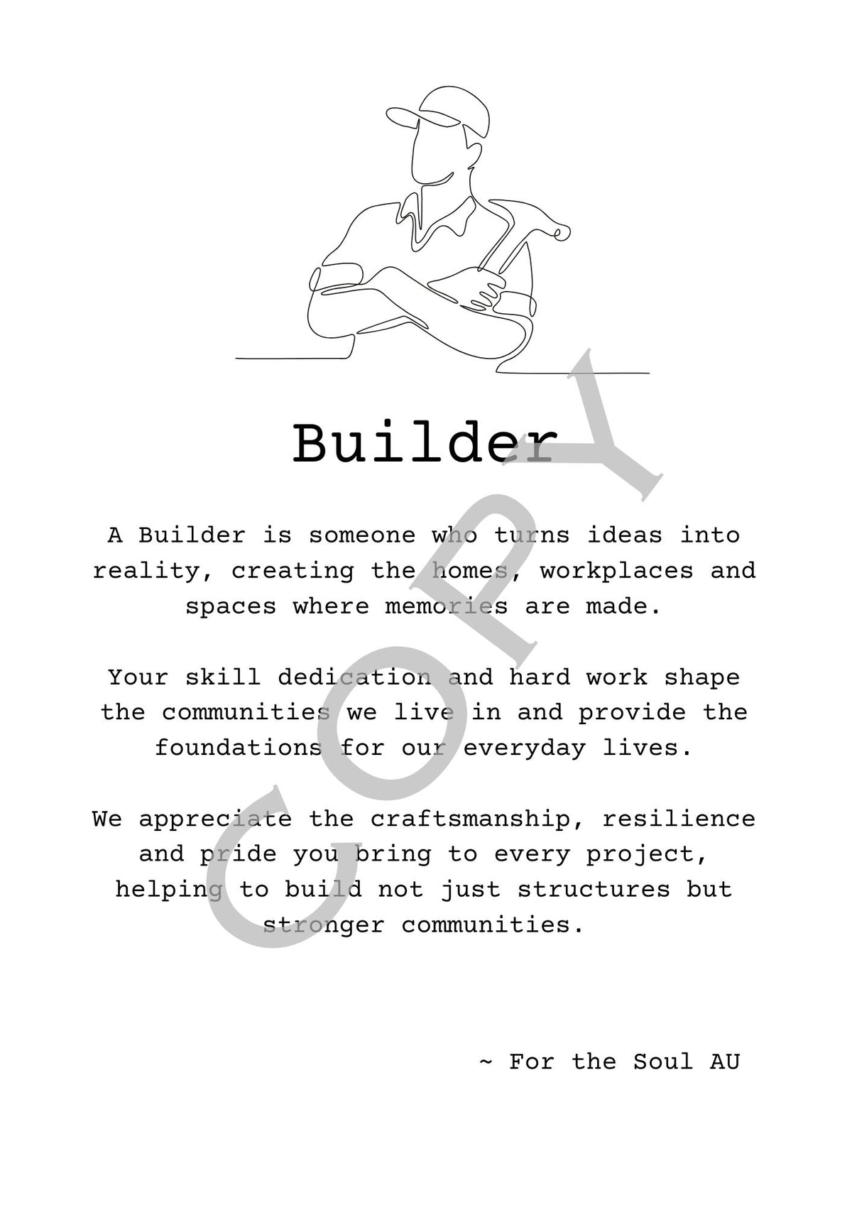 Builder