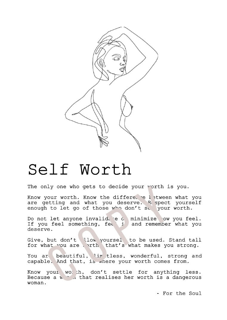 Self Worth