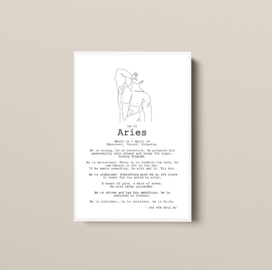 He is Aries