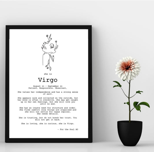 She is Virgo